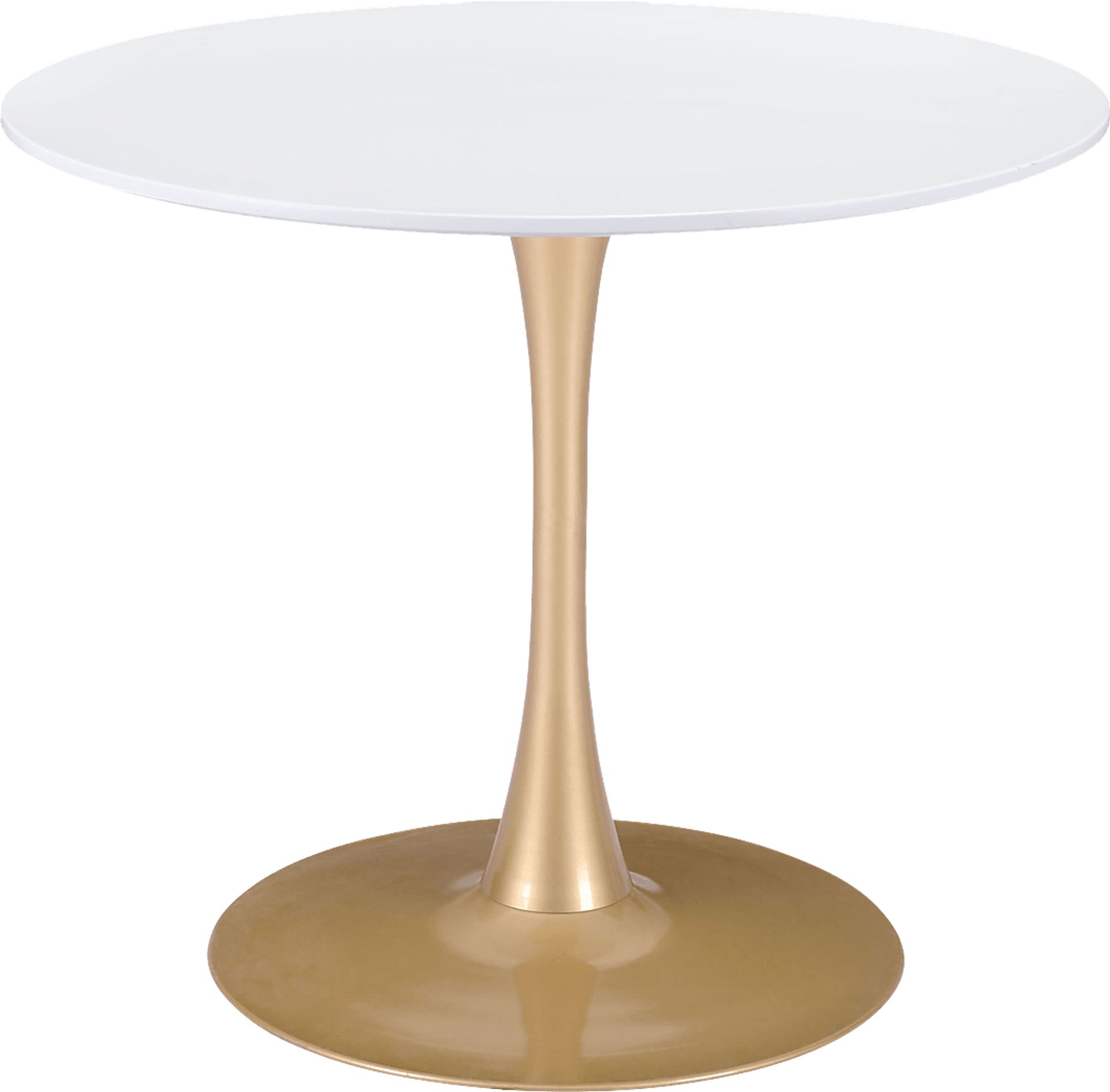 Sosie Gold Round Dining Table - Image 1