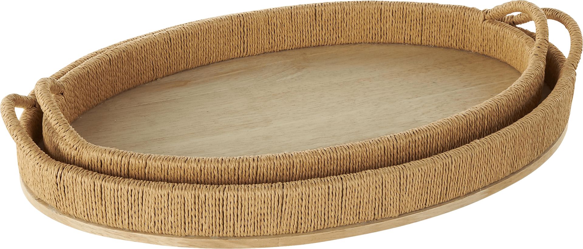 Sothea Brown Tray, Set of 2 - Image 8