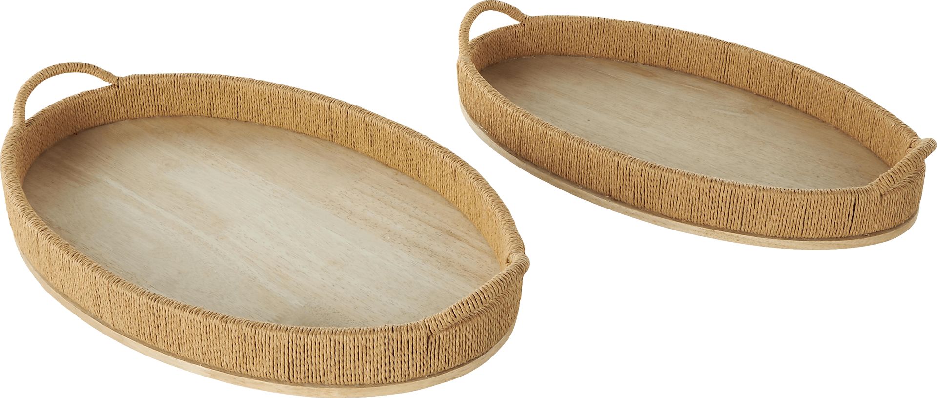 Sothea Brown Tray, Set of 2 - Image 9