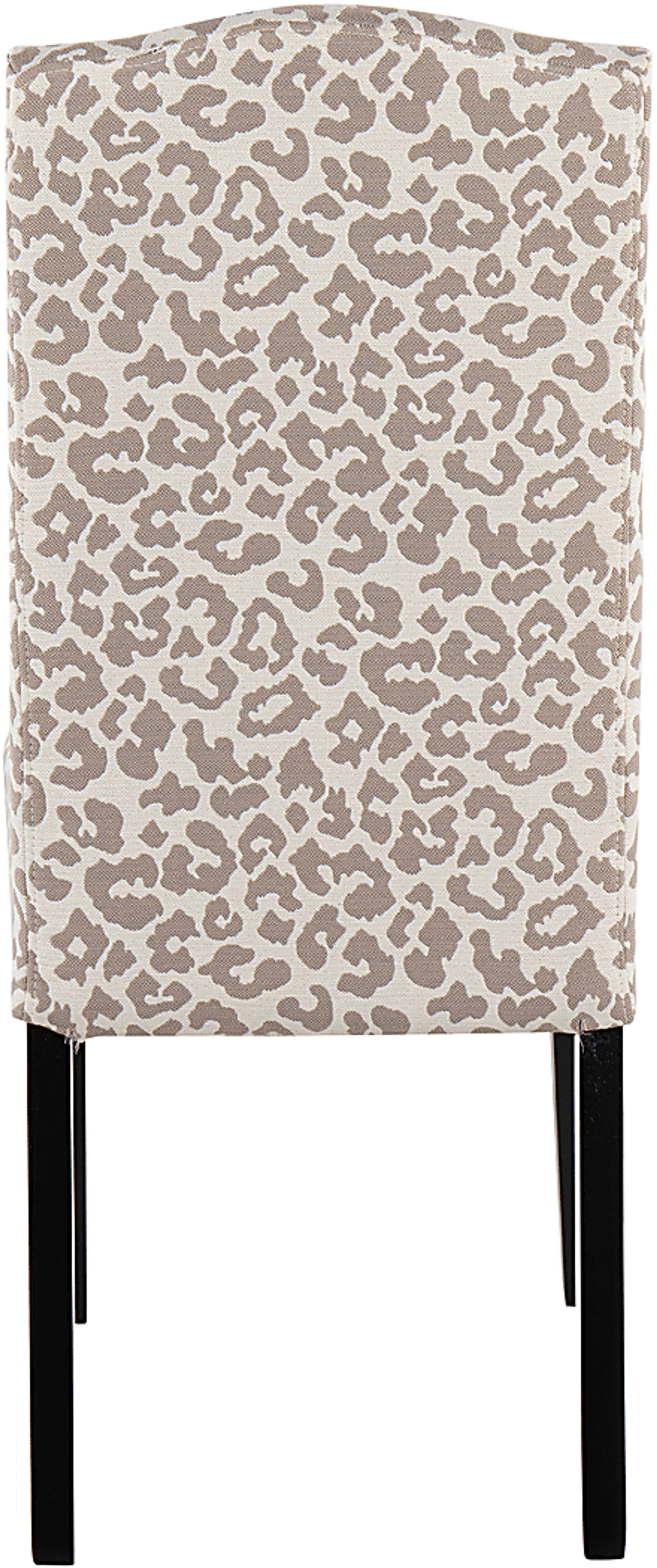Sothel Gray Leopard Dining Chair - Image 4