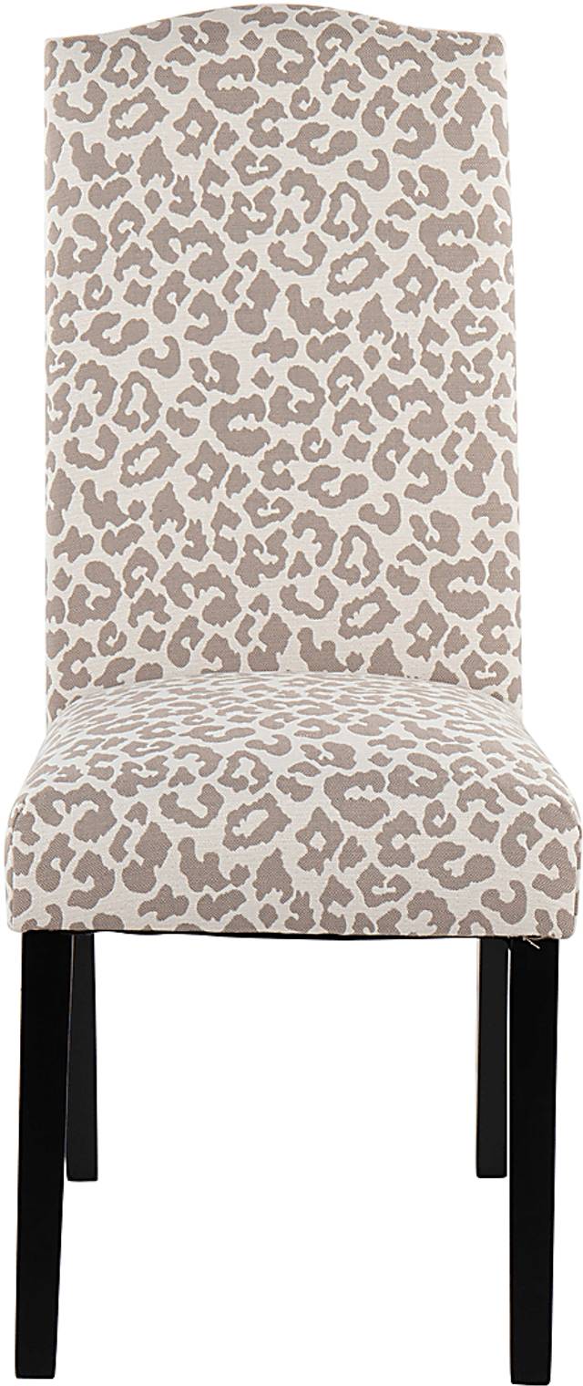 Sothel Gray Leopard Dining Chair - Thumbnail - Image 5