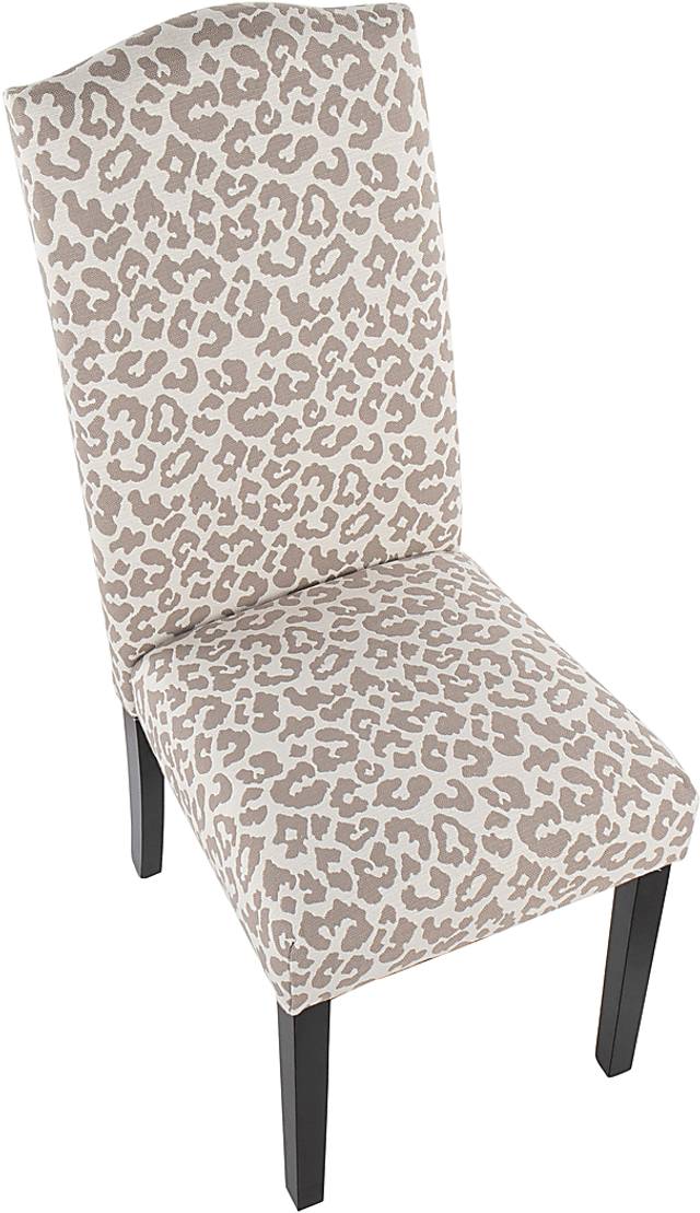Sothel Gray Leopard Dining Chair - Thumbnail - Image 6