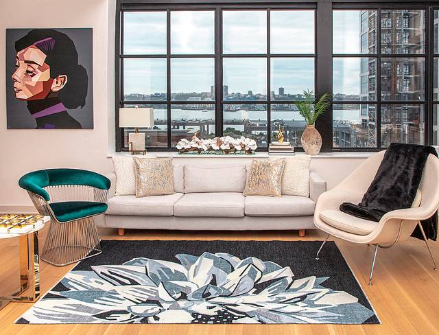 Sotidala Black 7'10 x 10' Rug - Thumbnail - Image 2