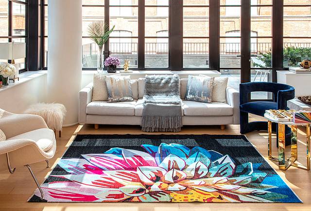 Sotidala Black/Multi 7'10 x 10' Rug - Thumbnail - Image 2