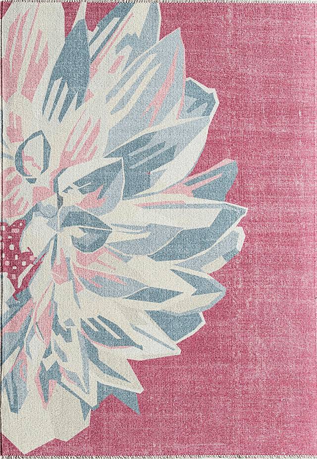 Sotidala Pink 5'3 x 7' Rug - Thumbnail - Image 1