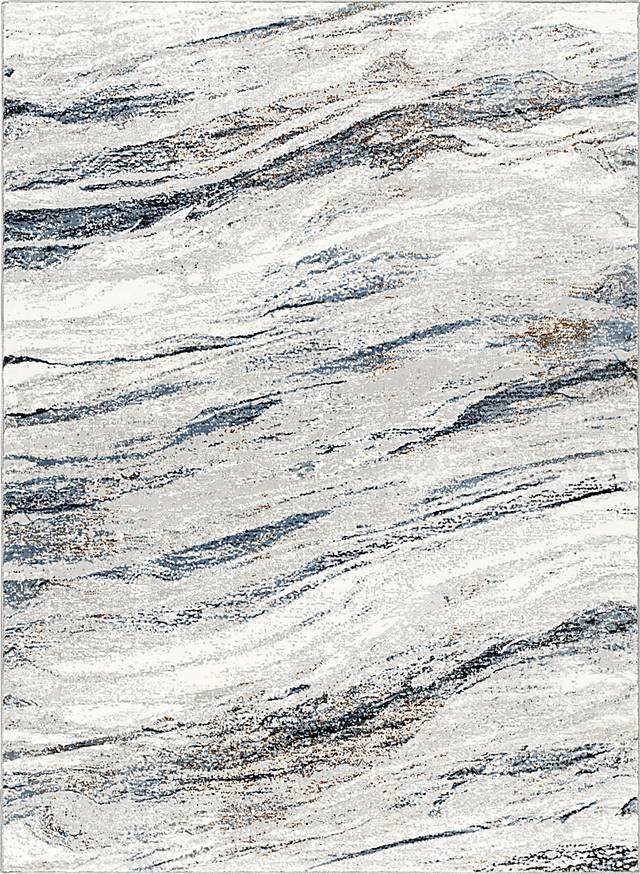 Sotihi Blue 5'3 x 7'3 Rug - Thumbnail - Image 1