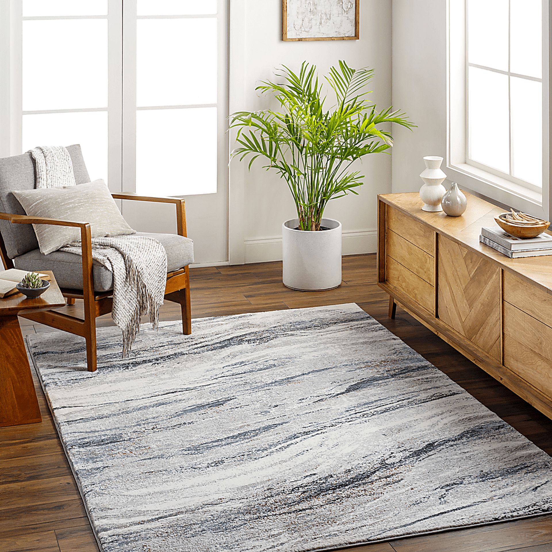 Sotihi Blue 7'10 x 10'2 Rug - Image 2