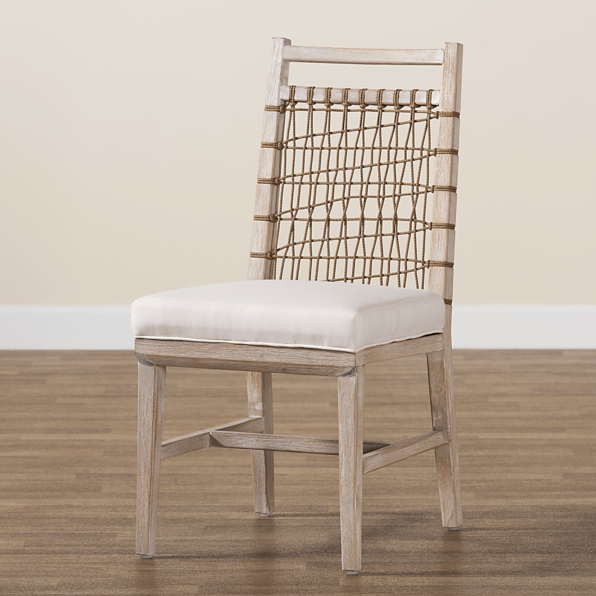 Sotirios White Side Chair - Image 3