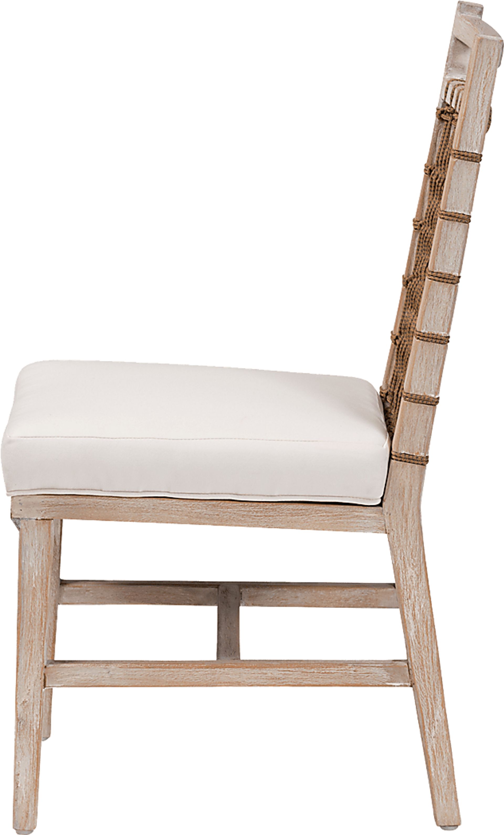 Sotirios White Side Chair - Image 5