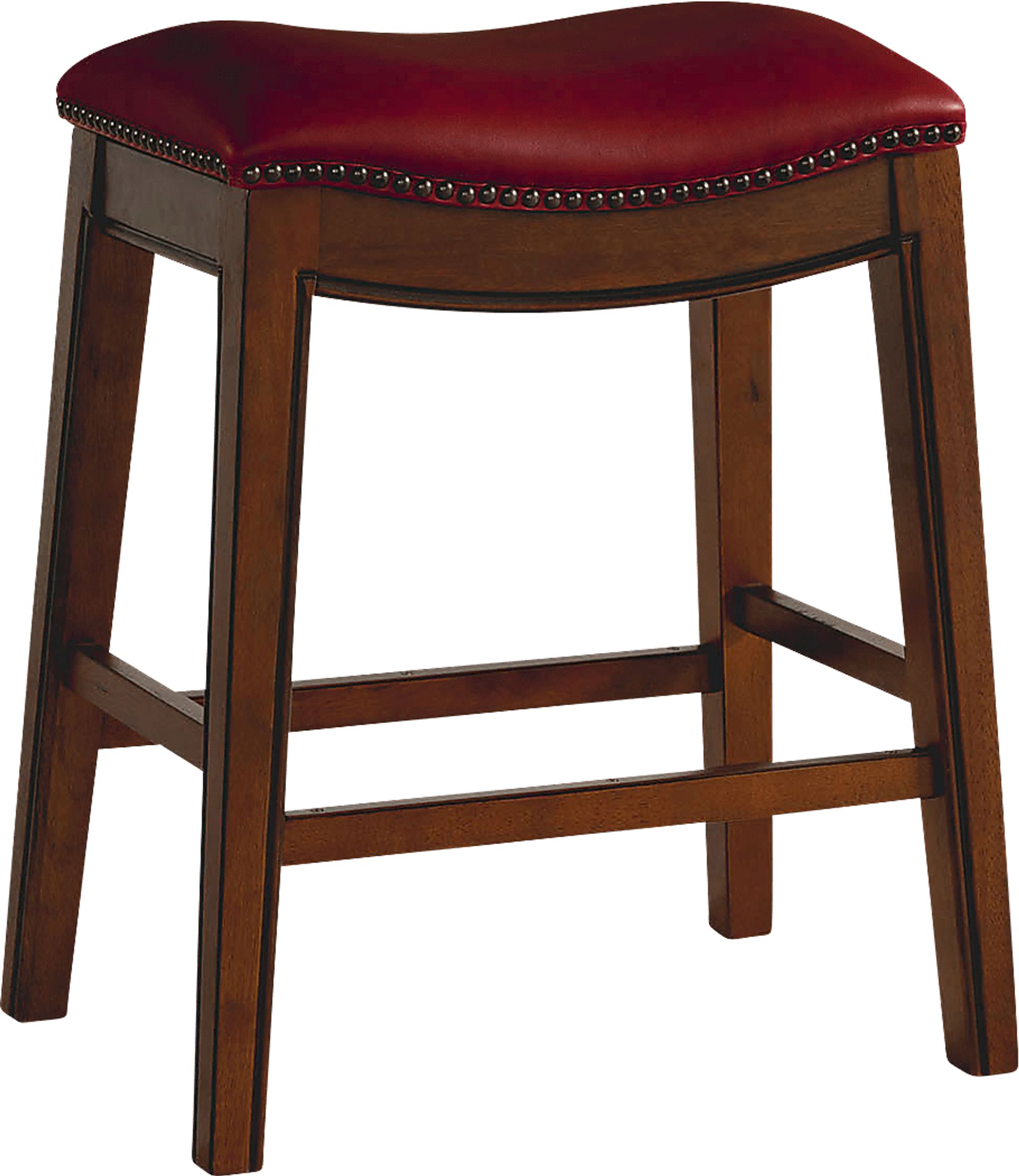Soulbit Red Counter Height Stool - Image 3