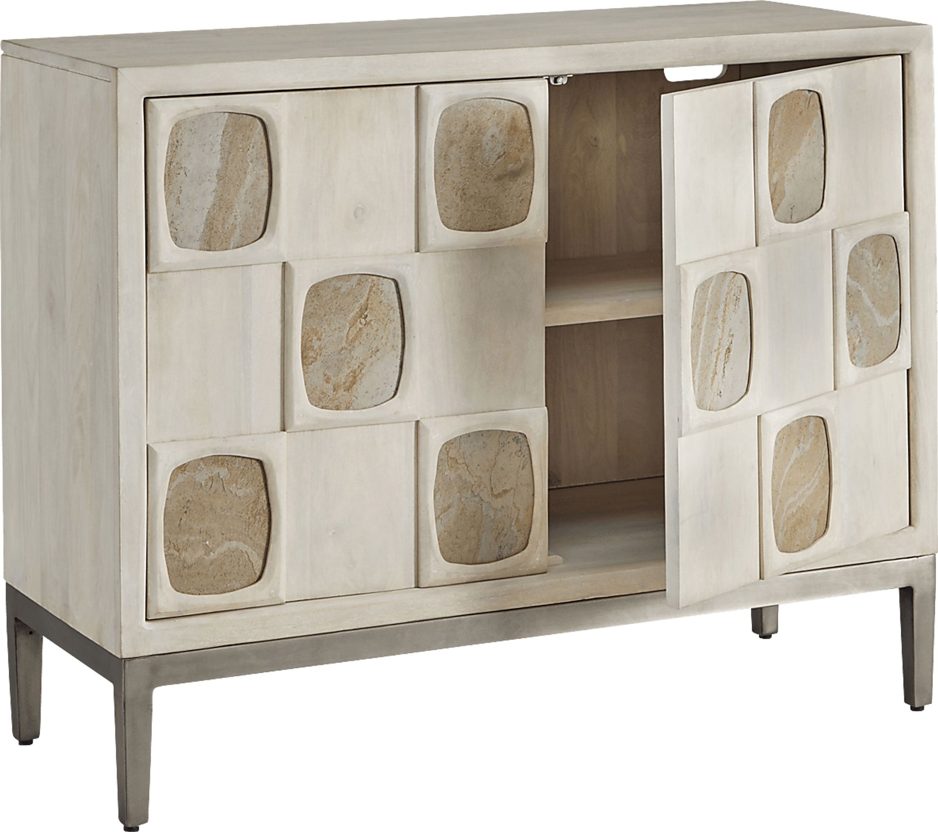 Soulwares White Bar Cabinet - Image 6