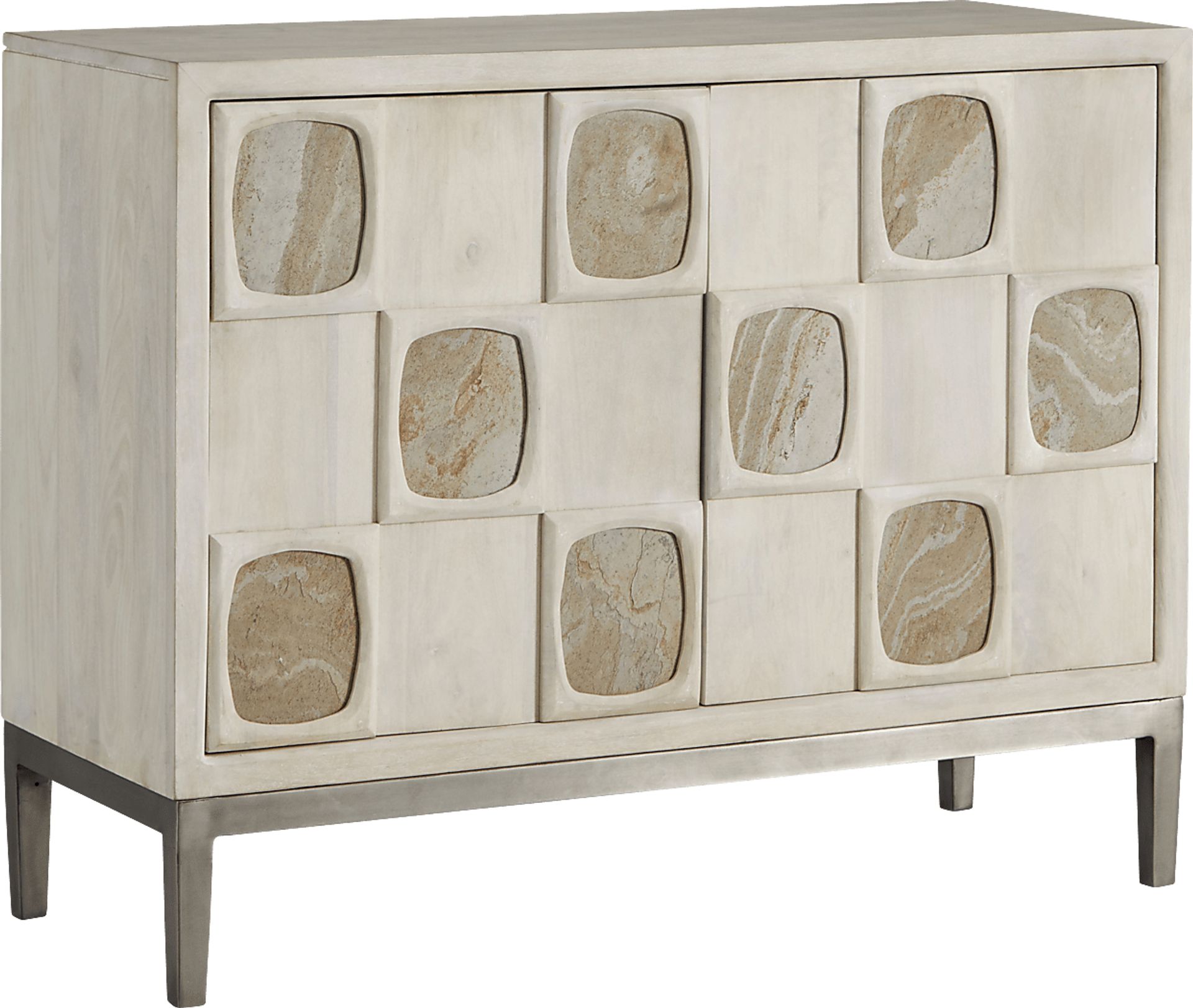 Soulwares White Bar Cabinet - Image 1