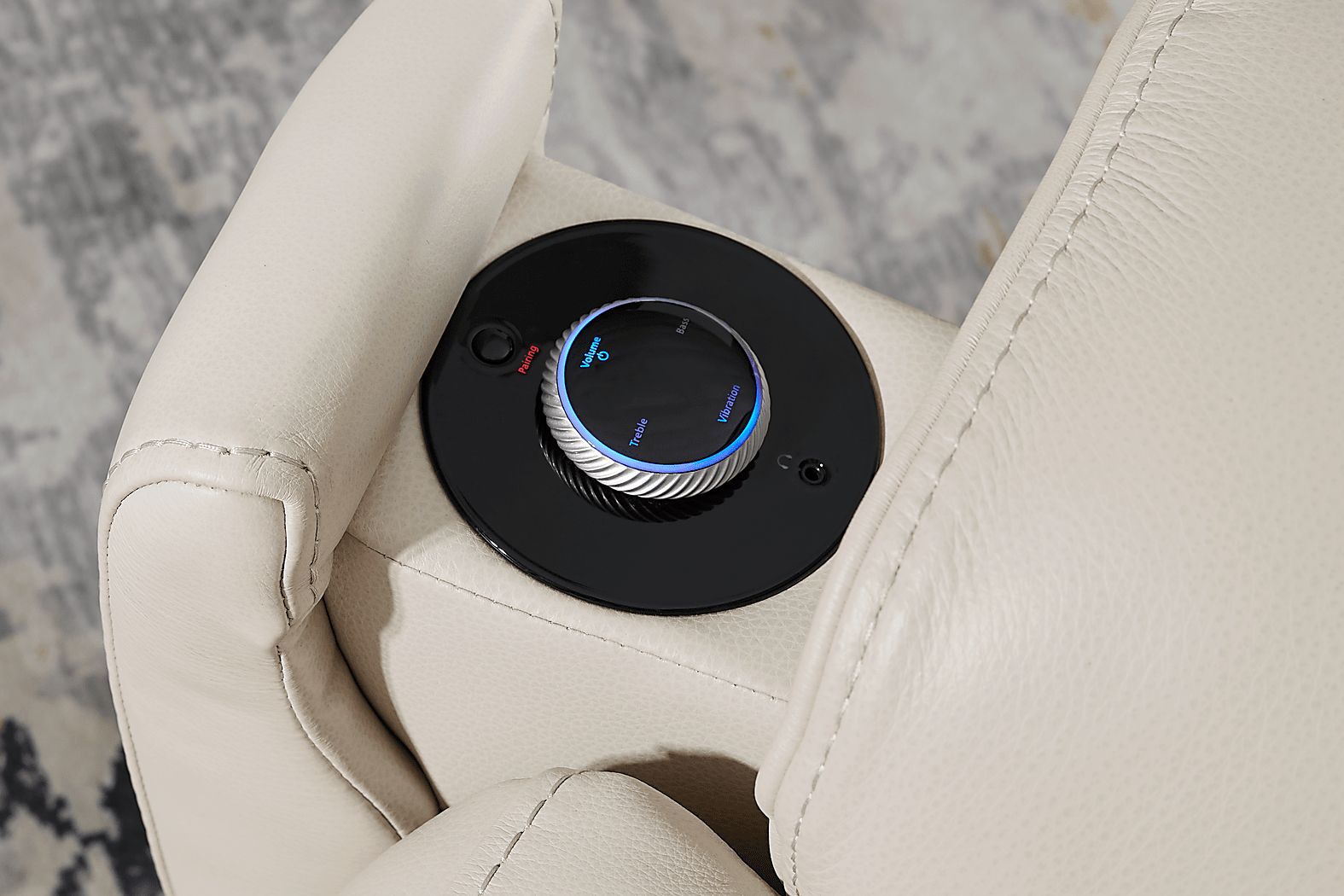 Sound Tech by Shaq Leather Power Recliner - Thumbnail 4
