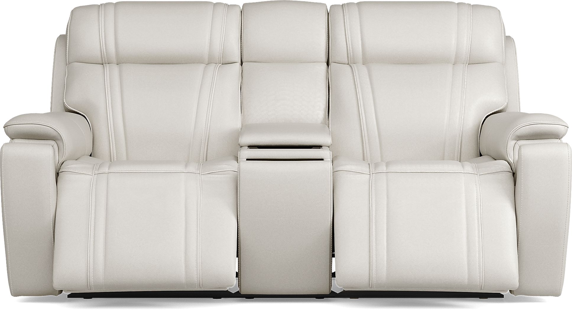 Sound Tech by Shaq Ice Leather Triple Power Reclining Loveseat with Audio