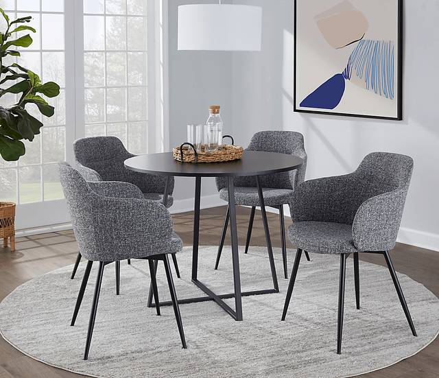 Sourwood IV Black Dining Table - Thumbnail - Image 2