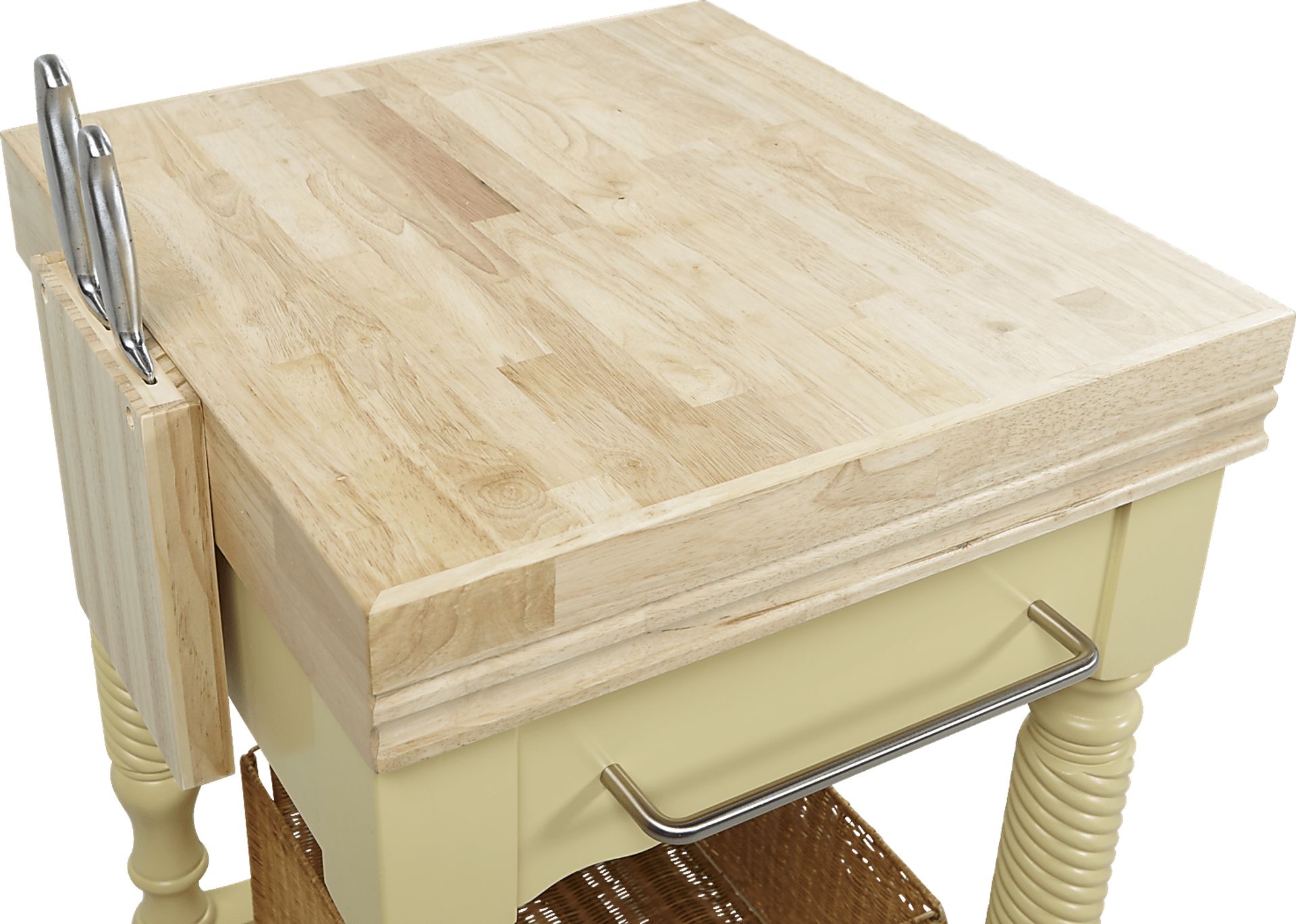 Sous Chef Blonde Small Kitchen Island - Image 2