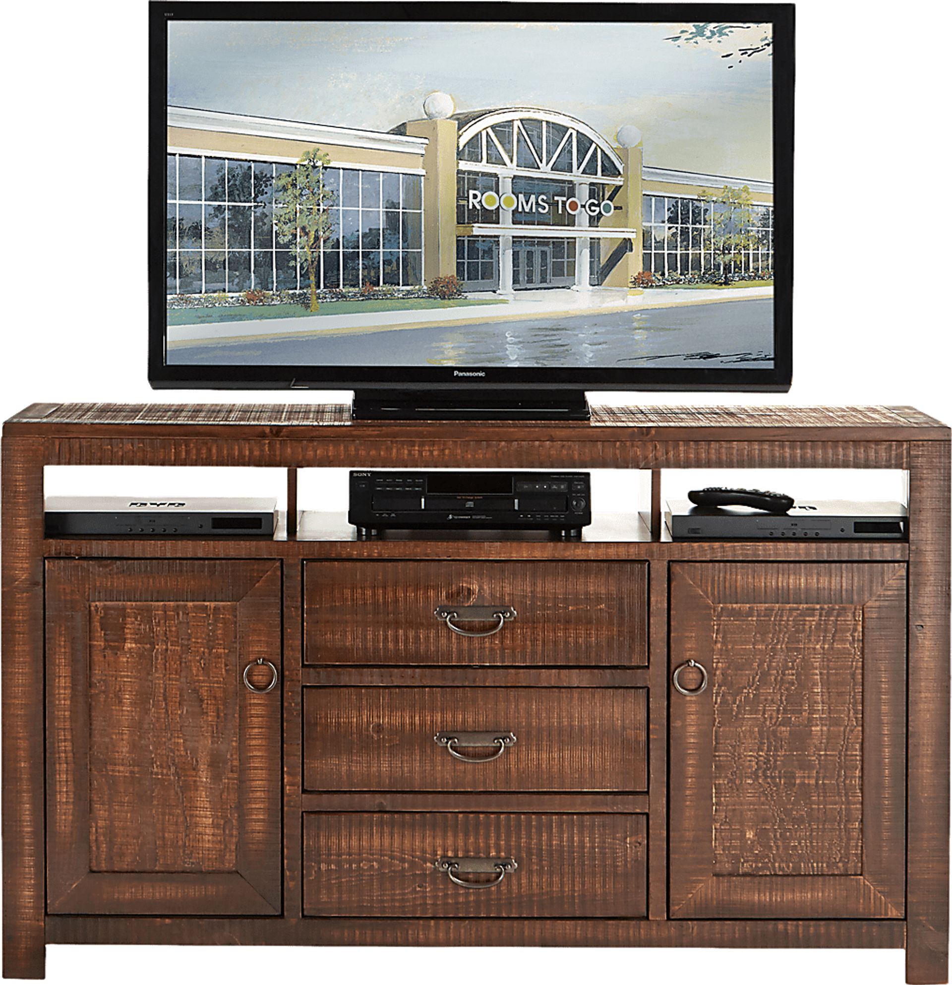 South Creek Brown Console - Image 1