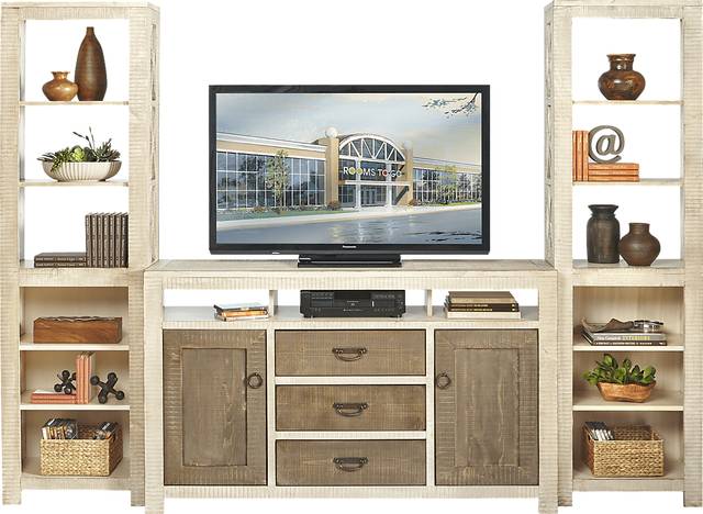 South Creek Two-Tone 3 Pc Wall Unit - Thumbnail - Image 1