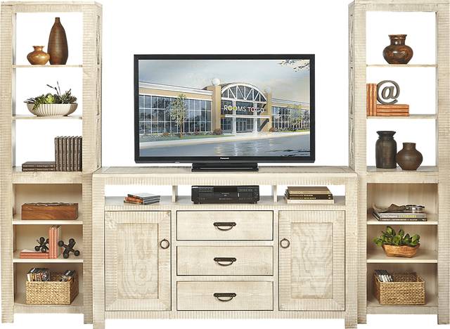 South Creek White 3 Pc Wall Unit - Thumbnail - Image 1