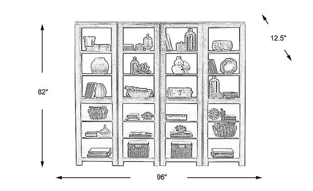 Dimension Image. Please refer to the Dimension Tab on this page for dimension details.