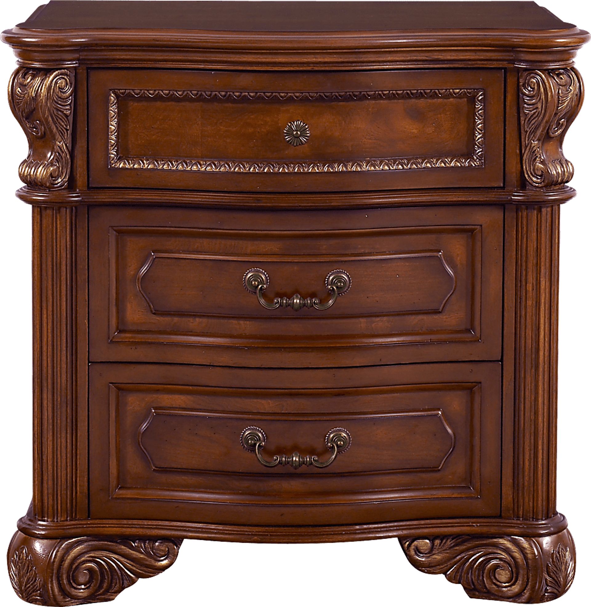 Southampton Walnut Nightstand - Image 1