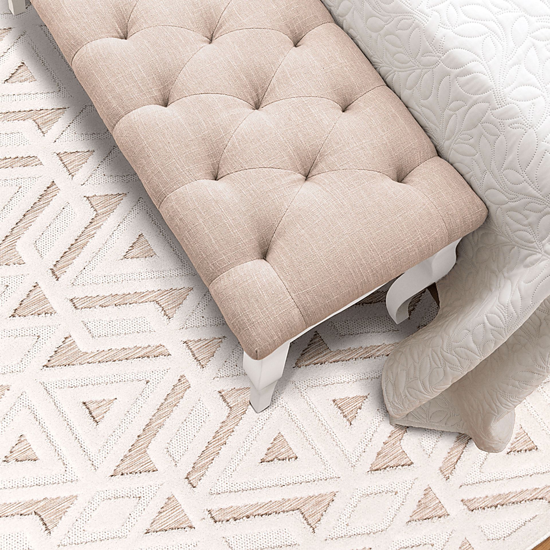 Southaven Beige 5'3 x 7'6 Rug - Image 3