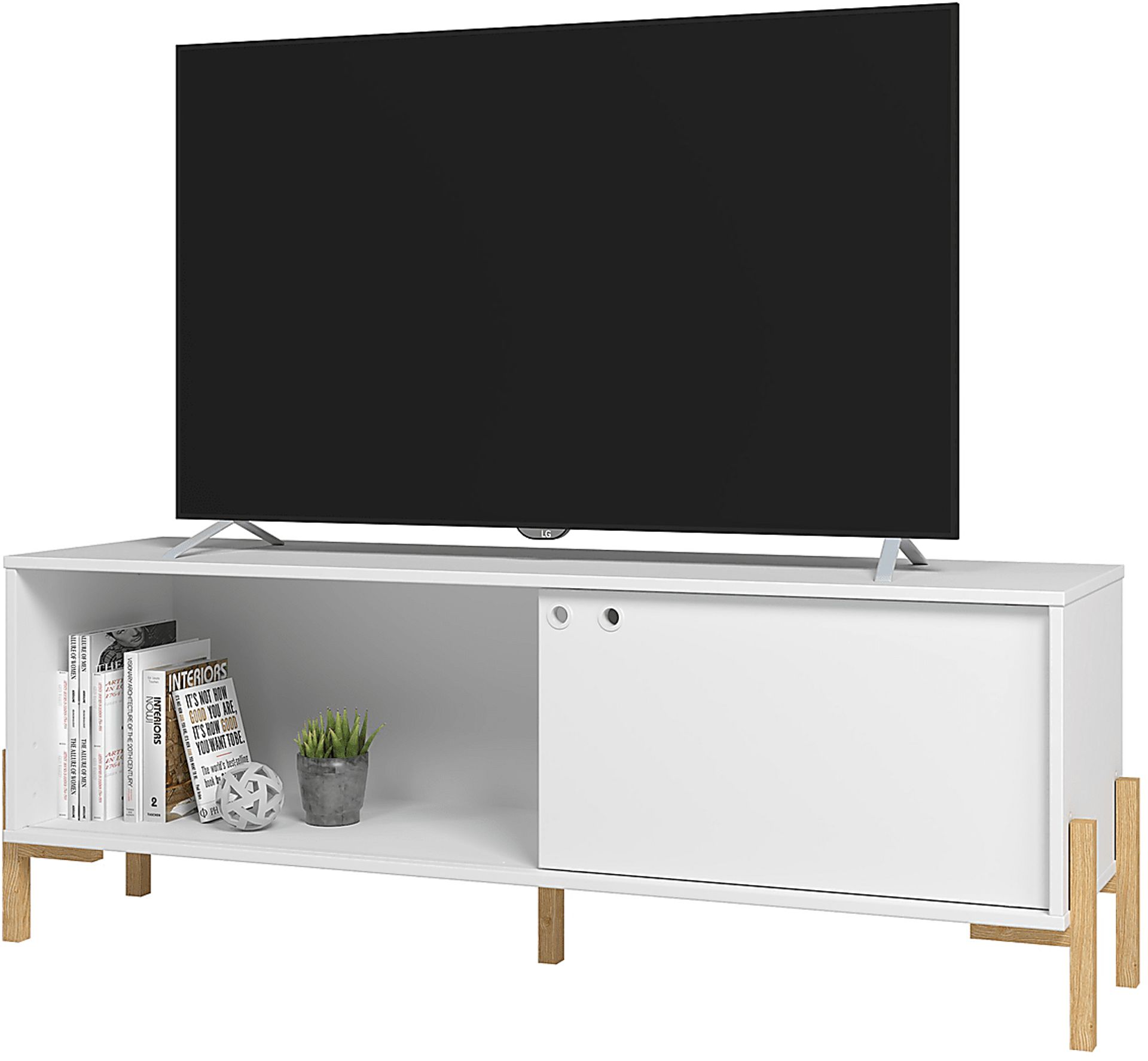 Southmont 55 in. White Console - Image 6