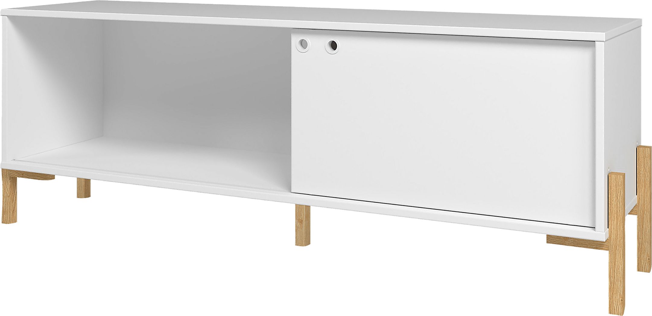 Southmont 55 in. White Console