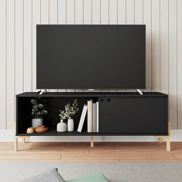 Southmont Black 55 in. Console - Thumbnail - Image 2