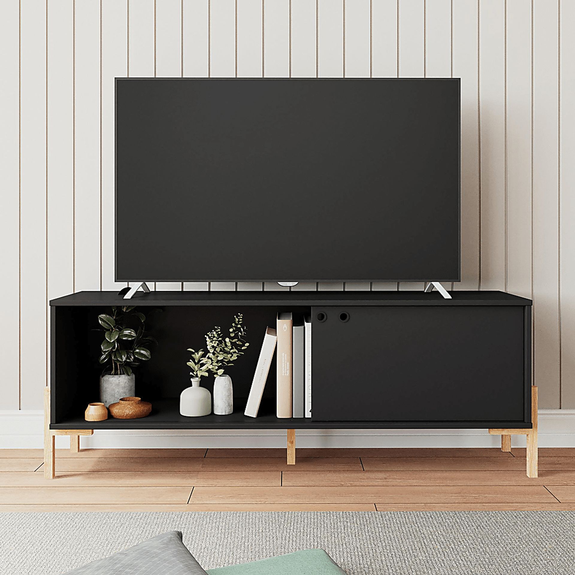 Southmont Black 55 in. Console - Image 2