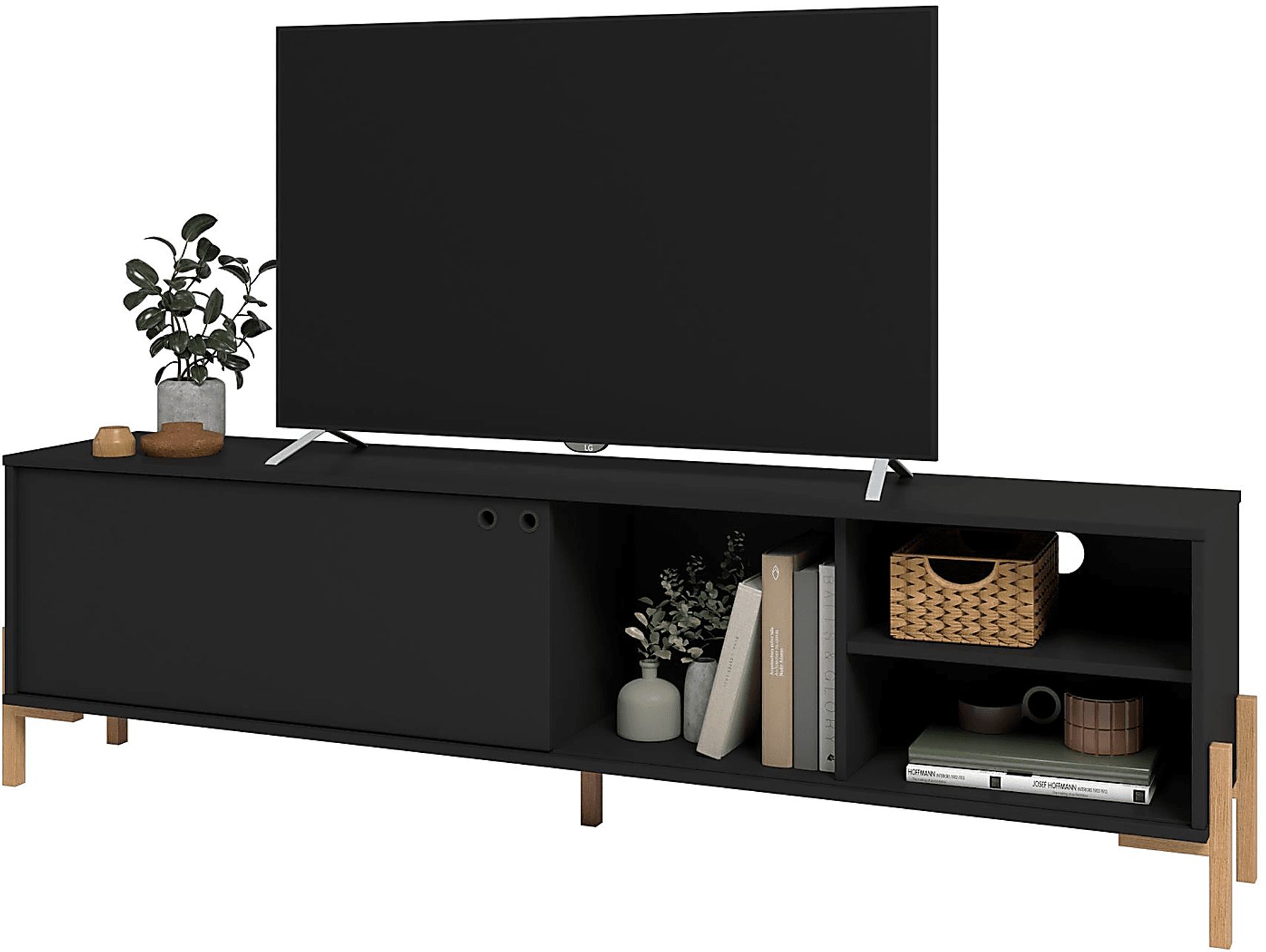 Southmont Black 73 in. Console - Image 6