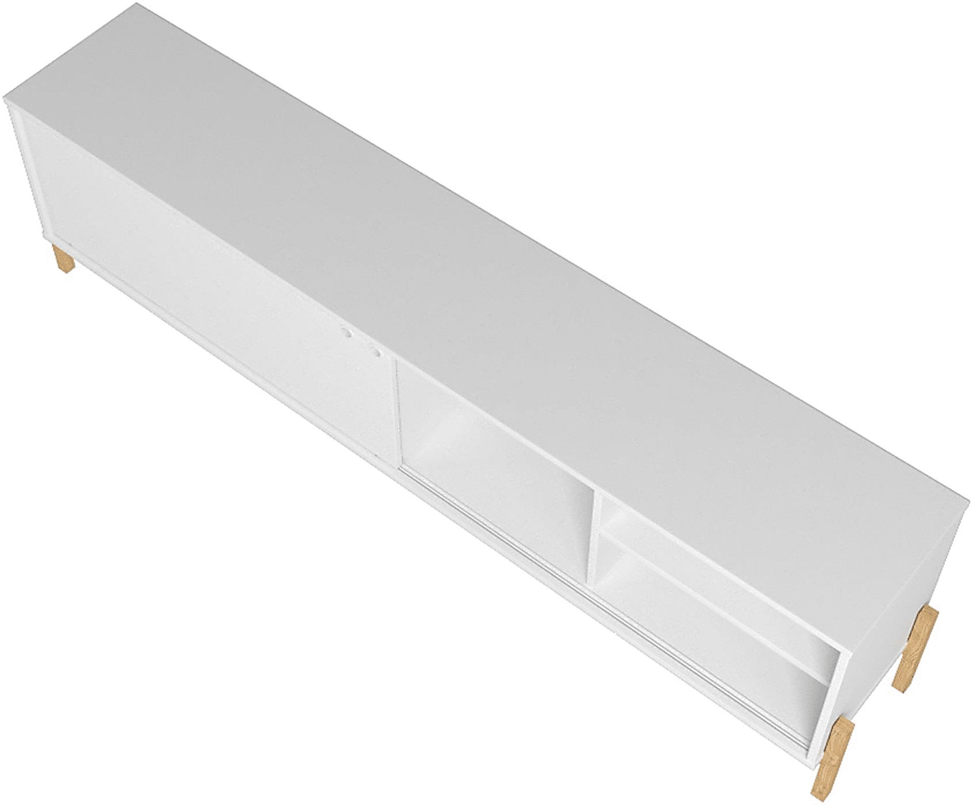 Southmont White 73 in. Console - Image 3