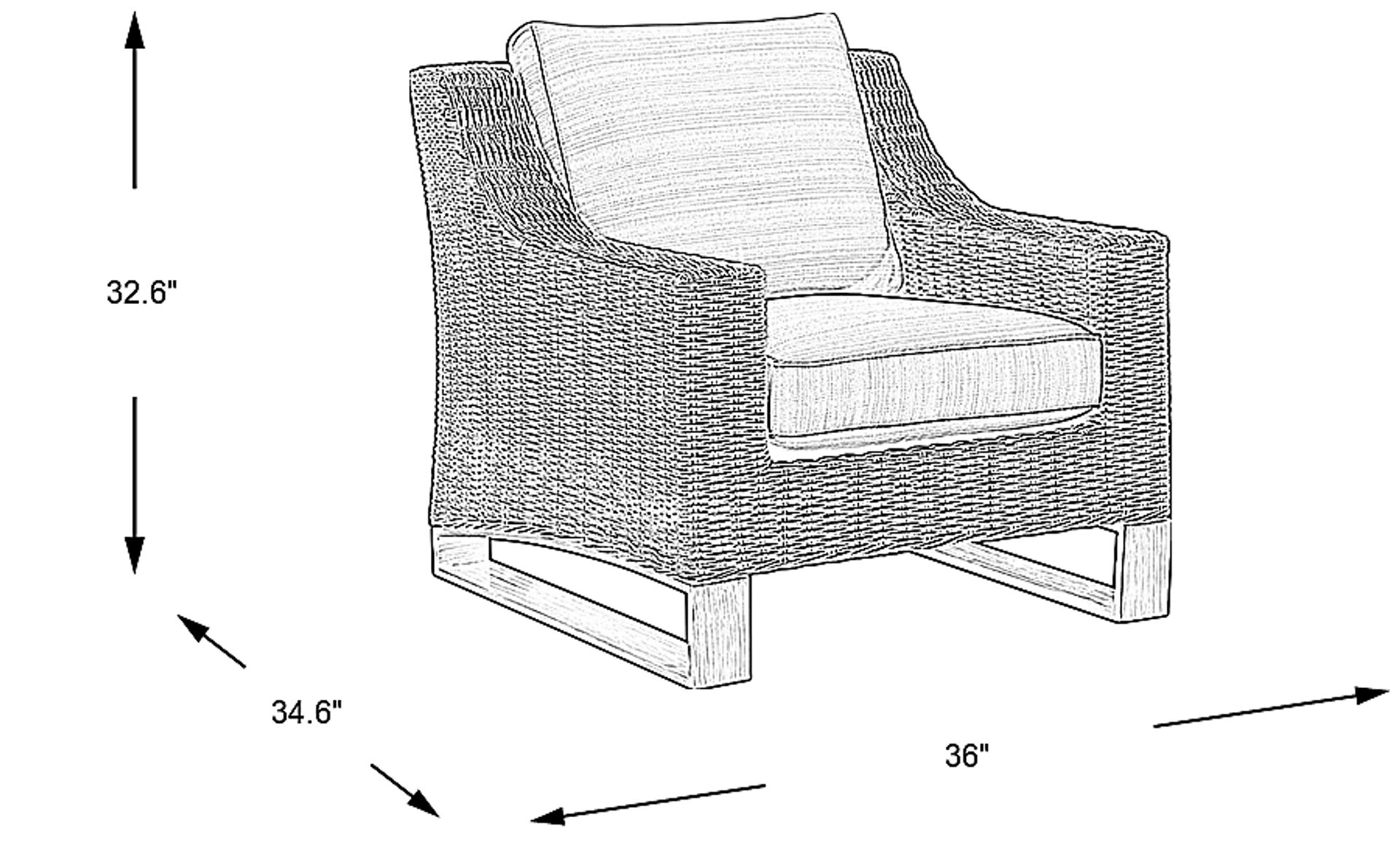 Dimension Image. Please refer to the Dimension Tab on this page for dimension details.