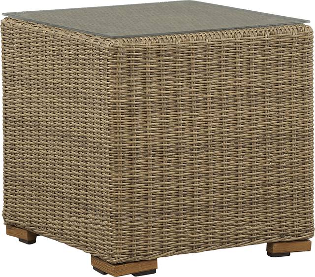 Southport Tan Outdoor End Table - Thumbnail - Image 1