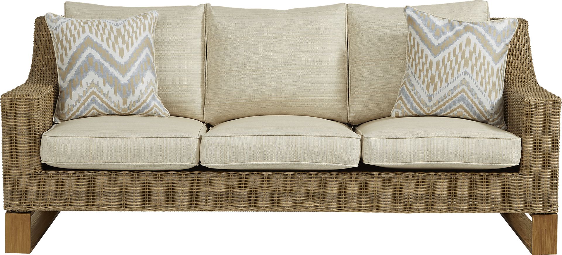 Southport Tan 6 Pc Outdoor Seating Set - Image 3