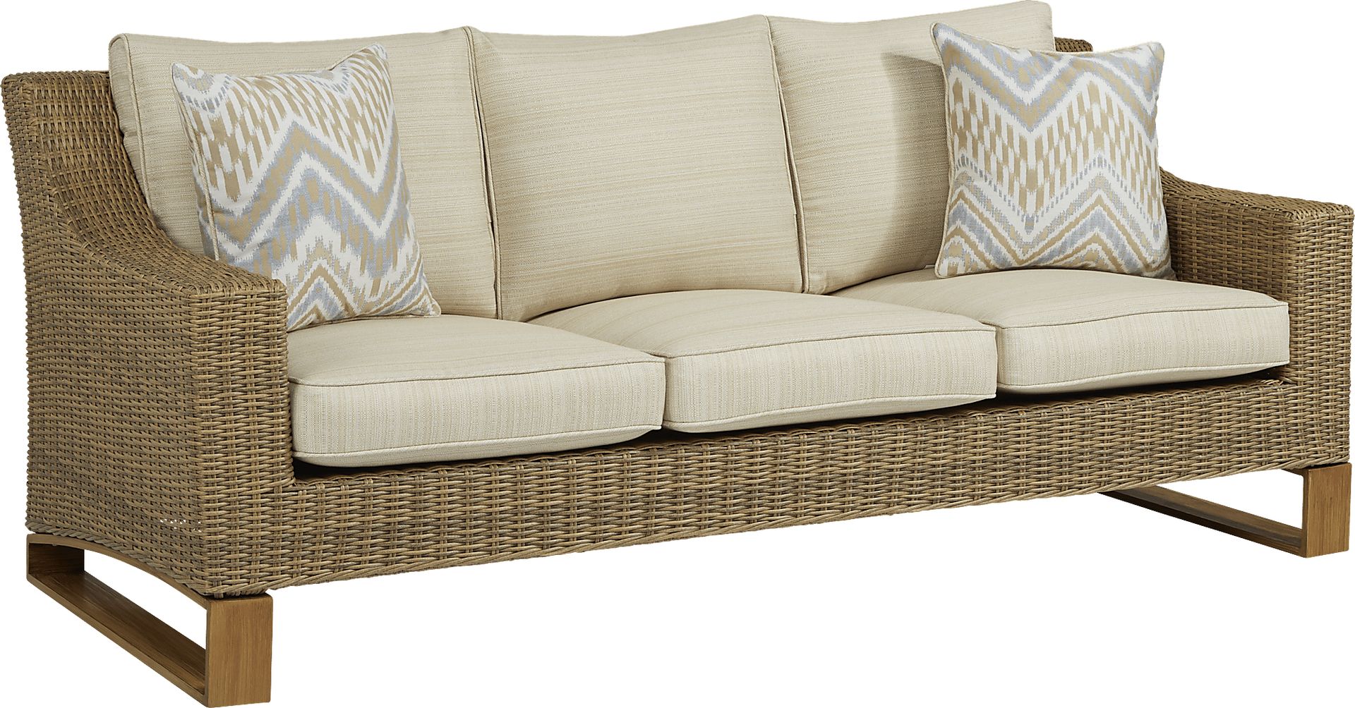 Southport Tan 6 Pc Outdoor Seating Set - Image 2