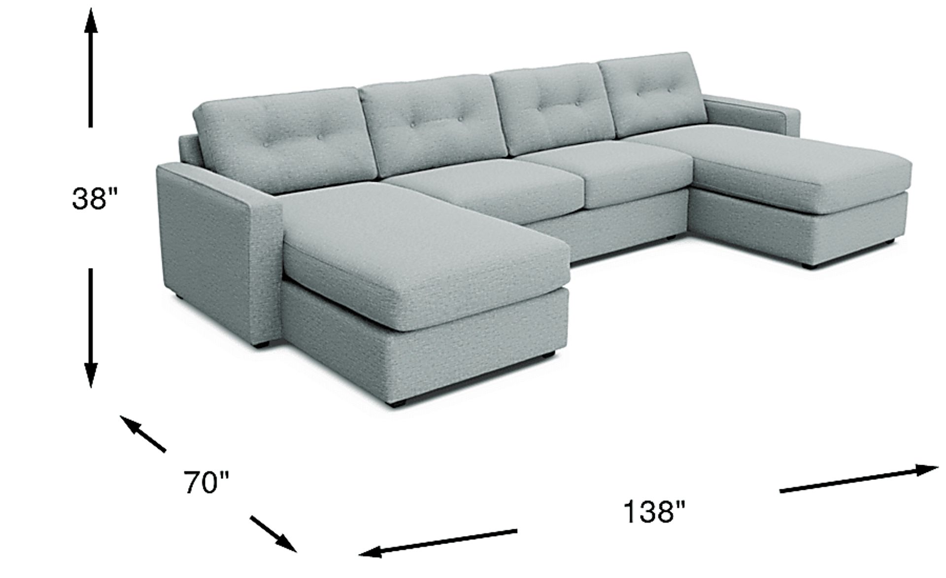 Dimension Image. Please refer to the Dimension Tab on this page for dimension details.