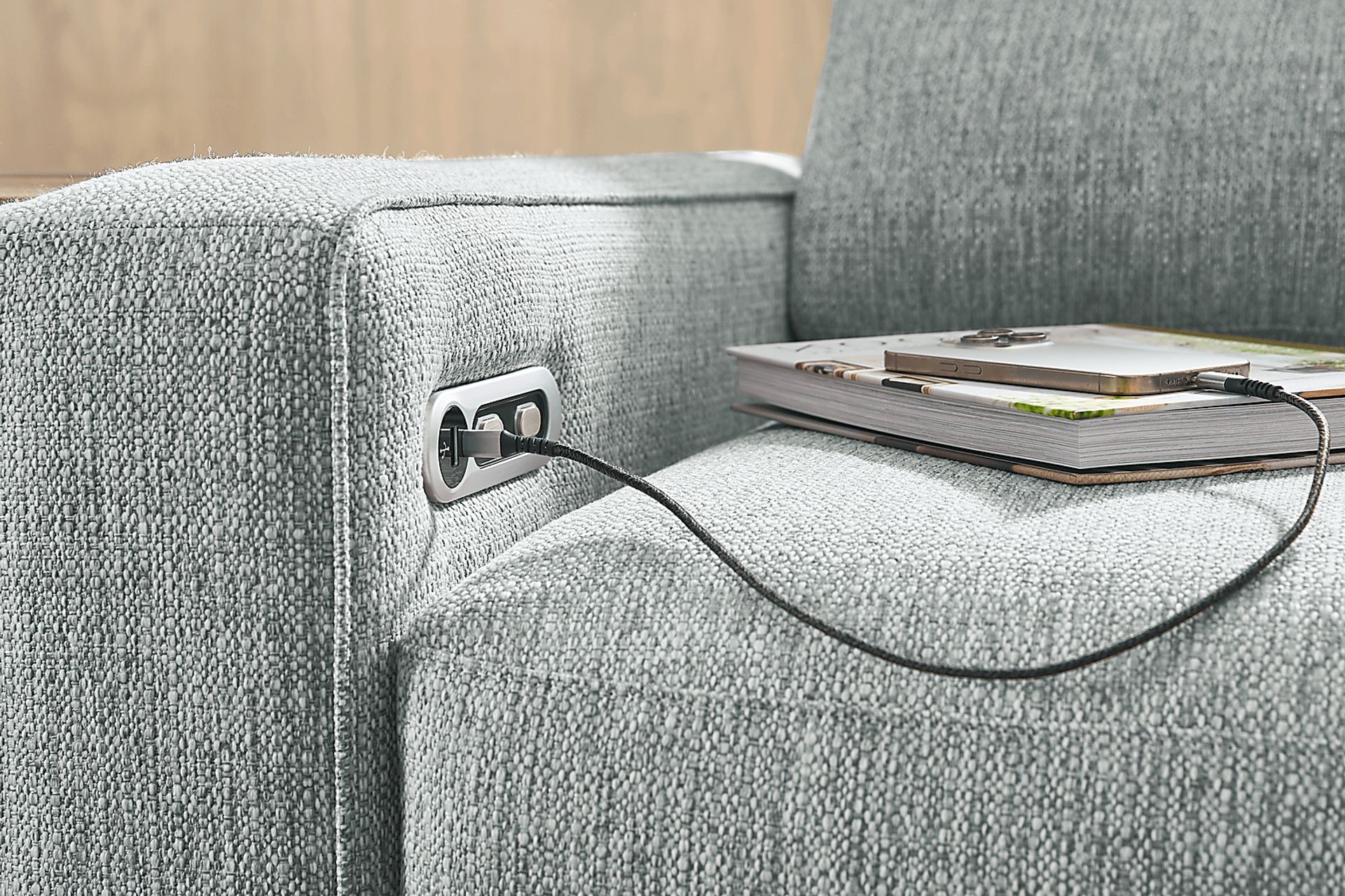Spa 3 Pc Power Reclining ModularOne - Image 5