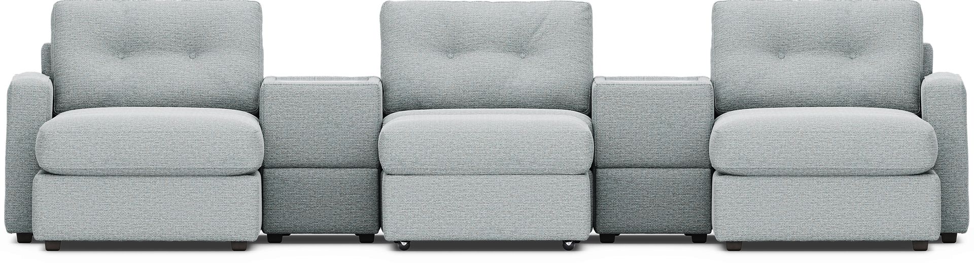 Spa 6 Pc ModularOne with Media Consoles - Image 4