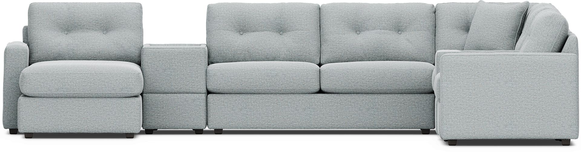 Spa 7 Pc ModularOne Gel Foam Sleeper - Image 5