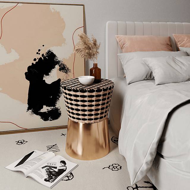 Spadeus Gold Accent Table - Thumbnail - Image 5