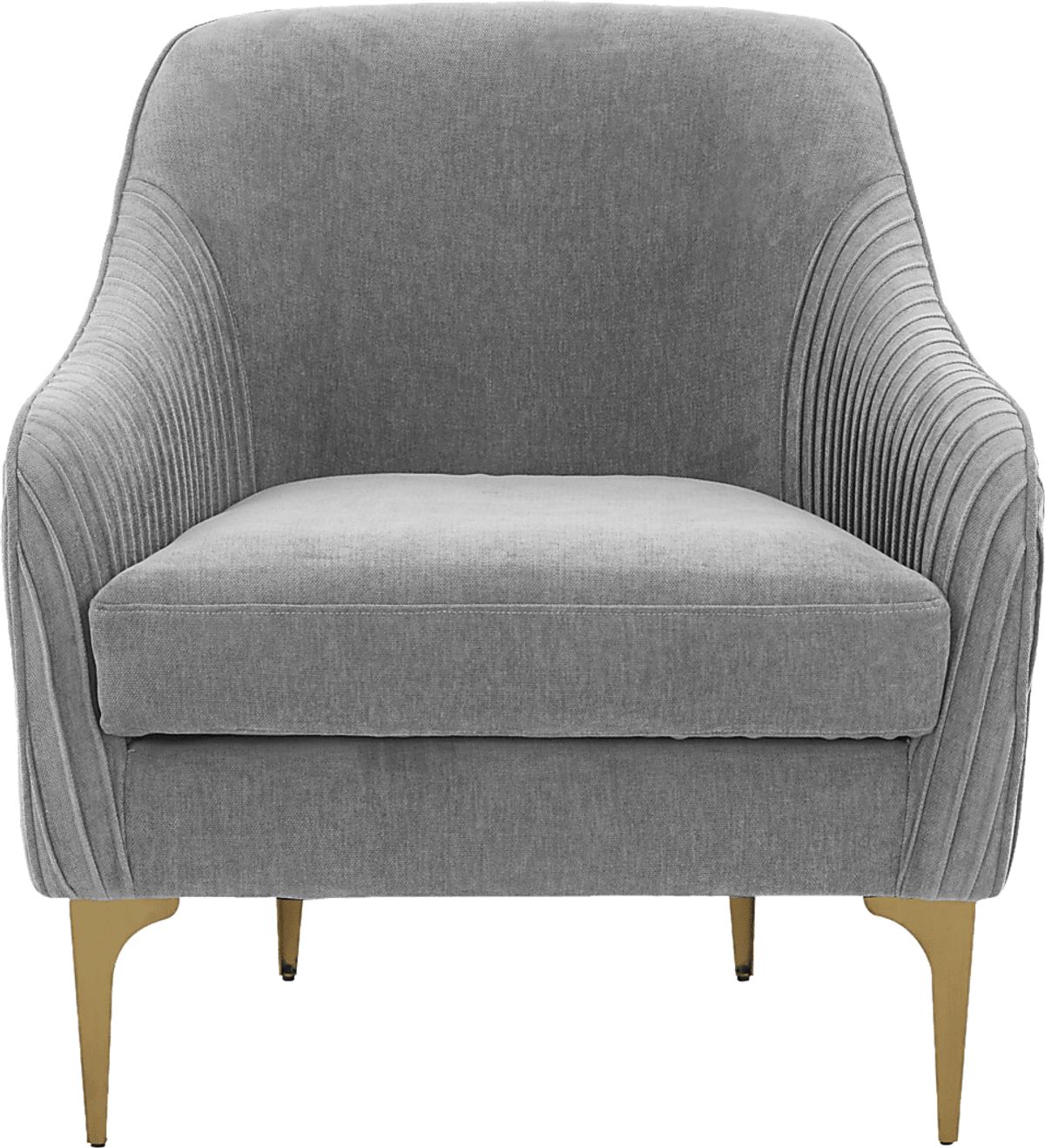 Spahrs Gray Polyester Fabric Accent Chair | Rooms to Go