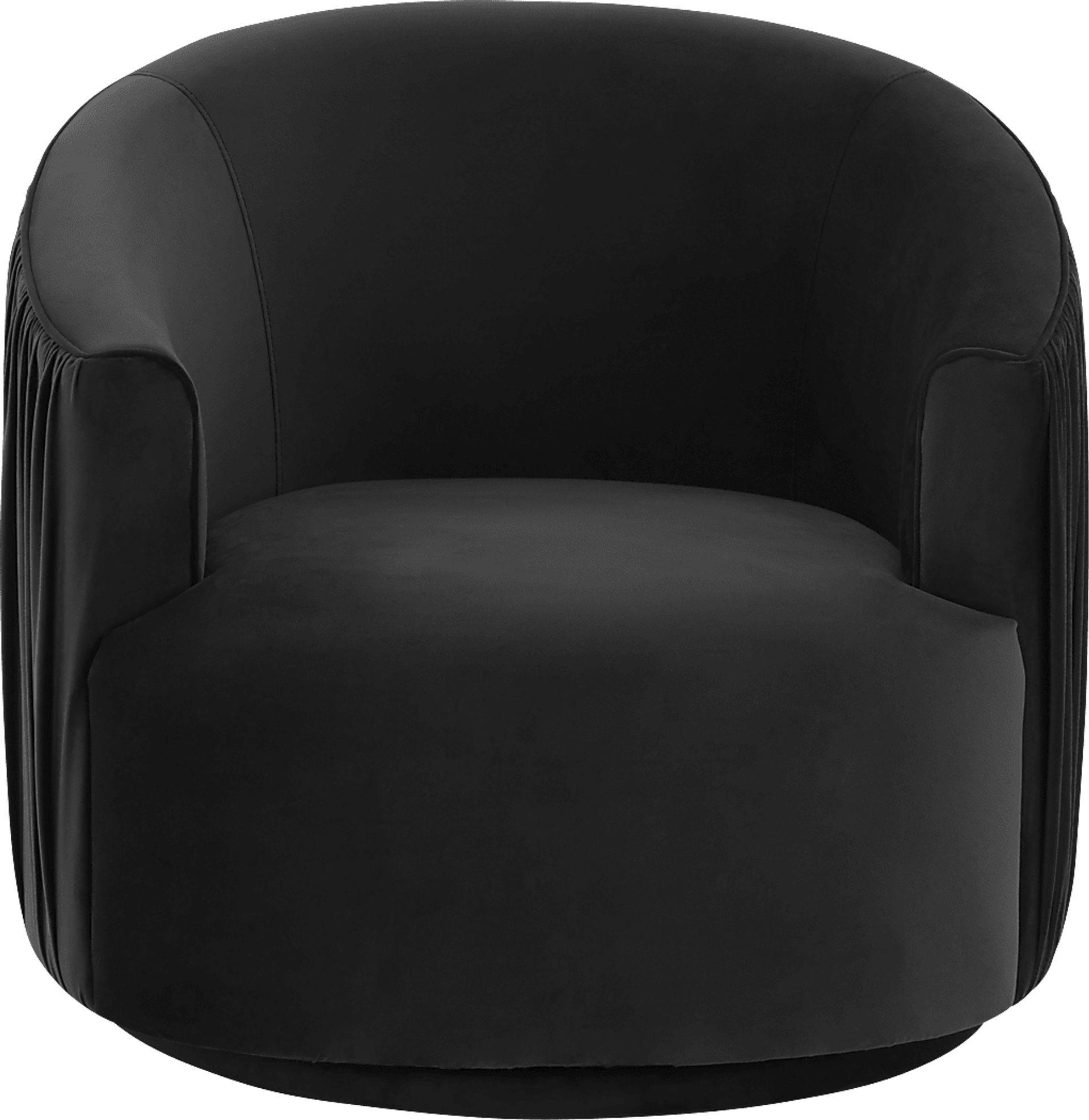 Spandra Black Accent Chair - Image 2