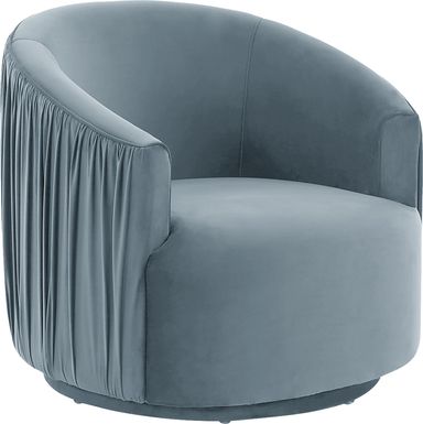 Spandra Blue Accent Chair