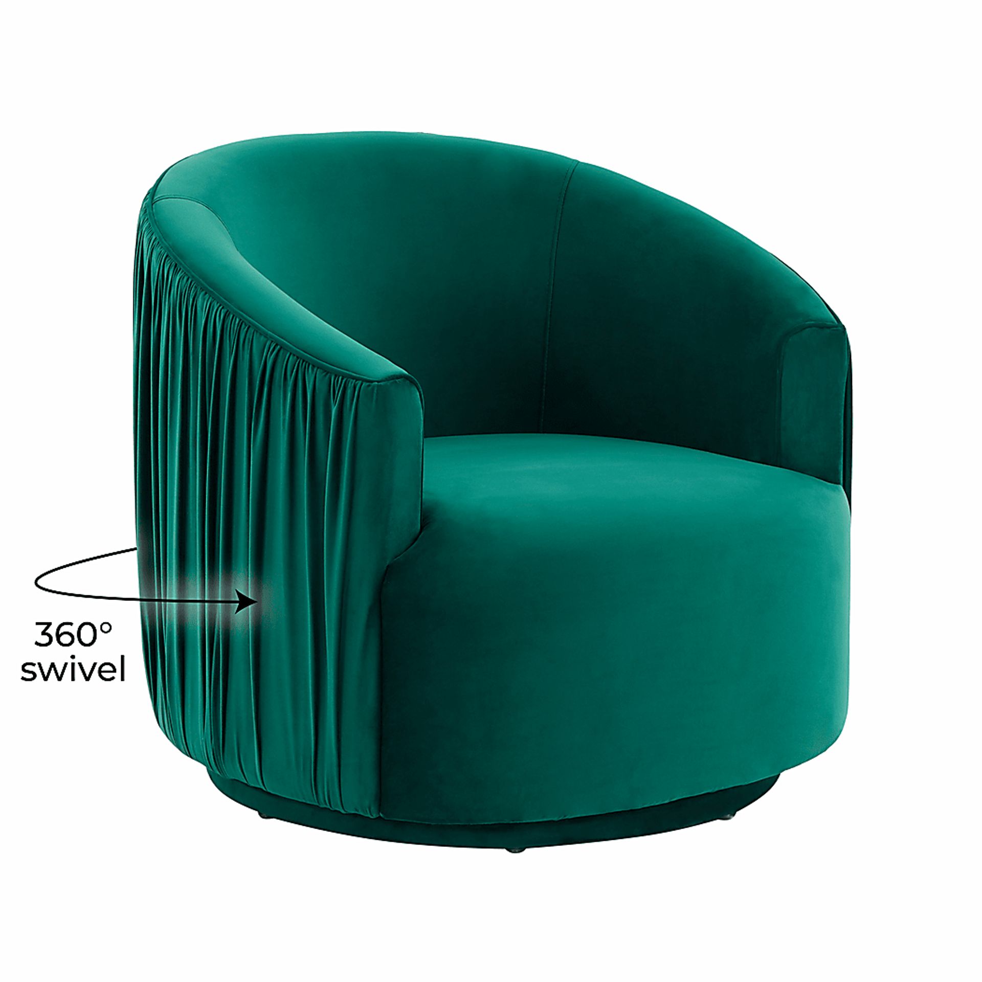 Spandra Green Accent Chair - Image 6