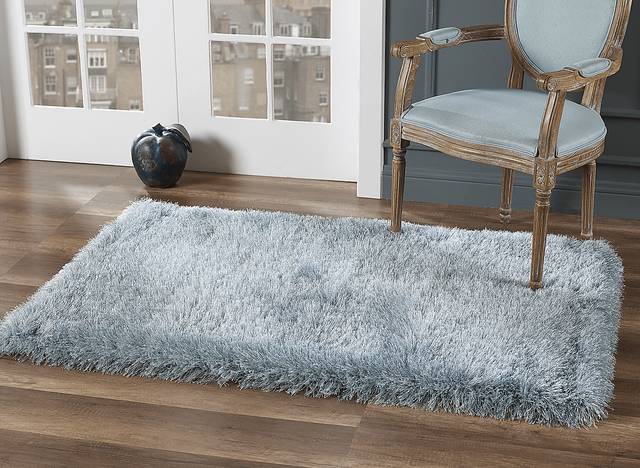 Sparkle Shag Arctic 4' x 6' Rug - Thumbnail - Image 5