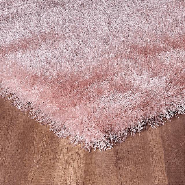 Sparkle Shag Pink 3' x 5' Rug - Thumbnail - Image 2