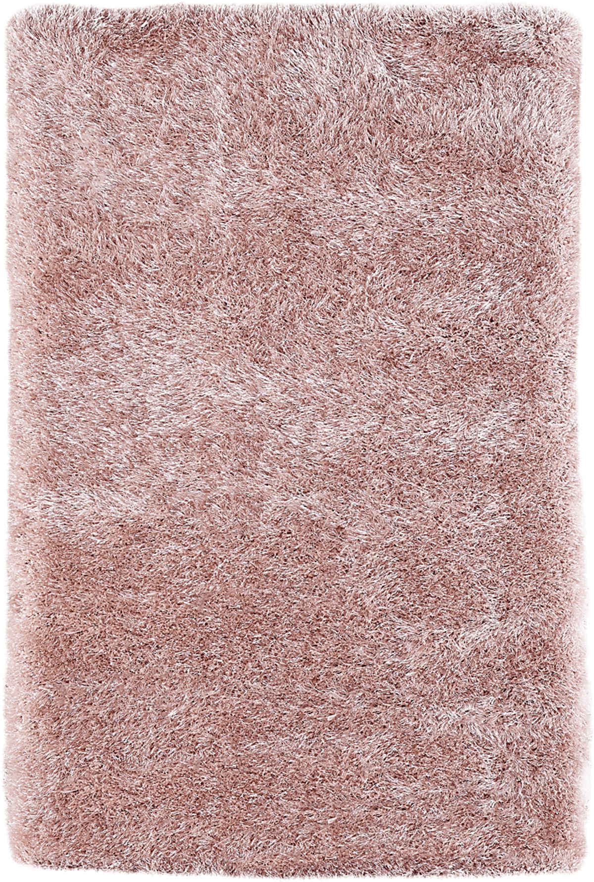 Sparkle Shag Pink Rug Rooms to Go
