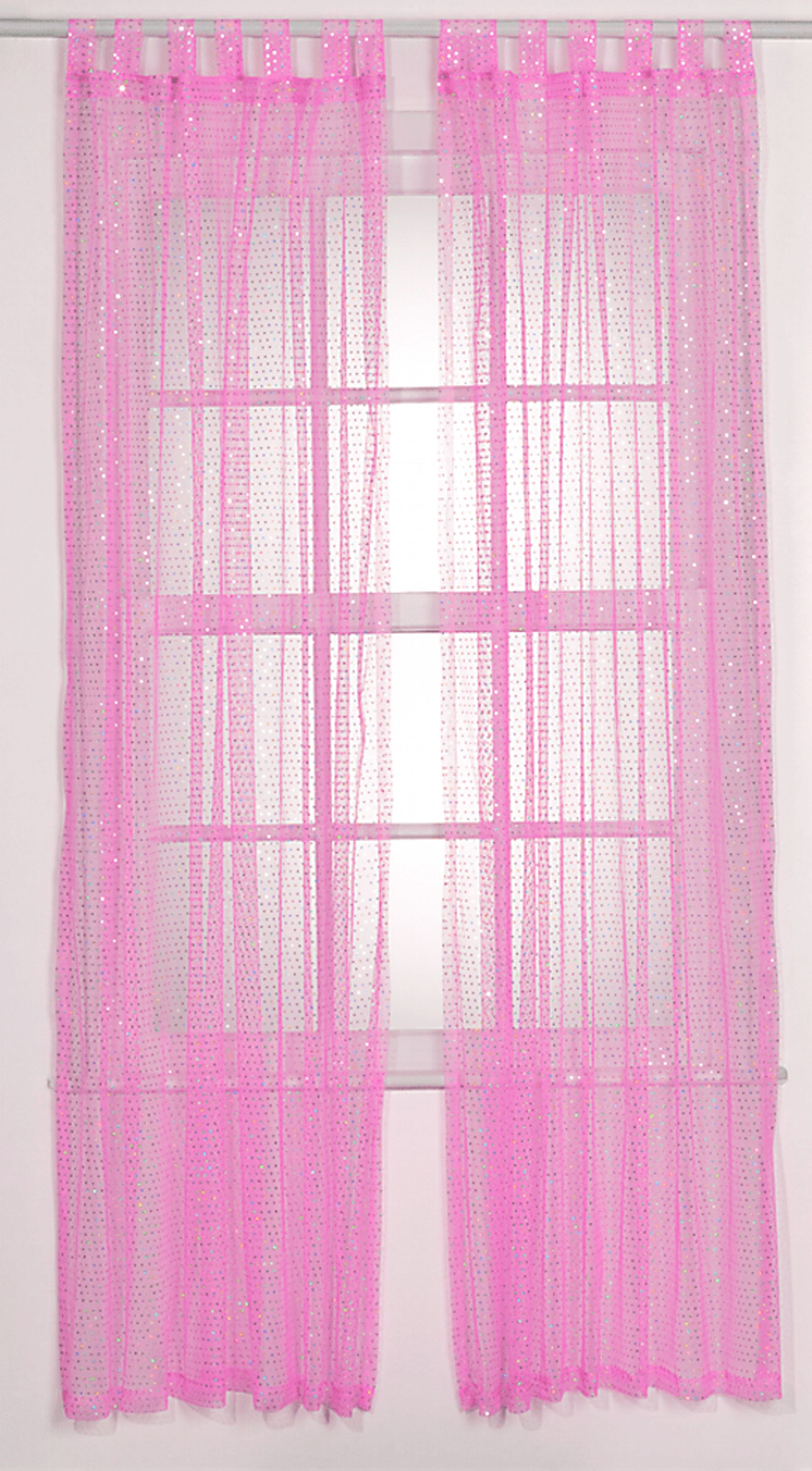 Sparkletastic Pink Curtain - Image 1