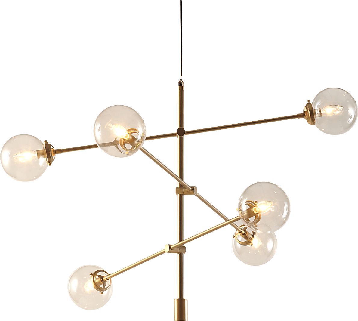 Sparks Nest Gold Chandelier